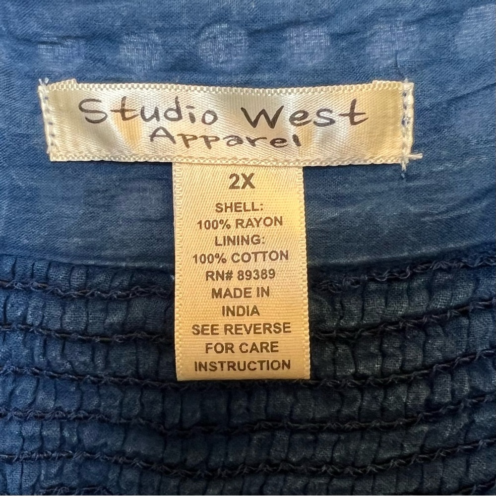 Studio West Plus Size Sundress - 2x - Picture 8 of 10